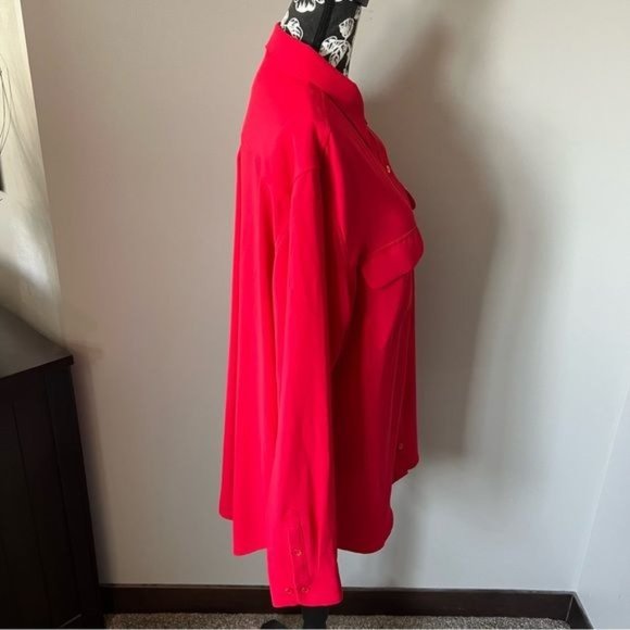 Equipment Red Blouse - Picture 5 of 7